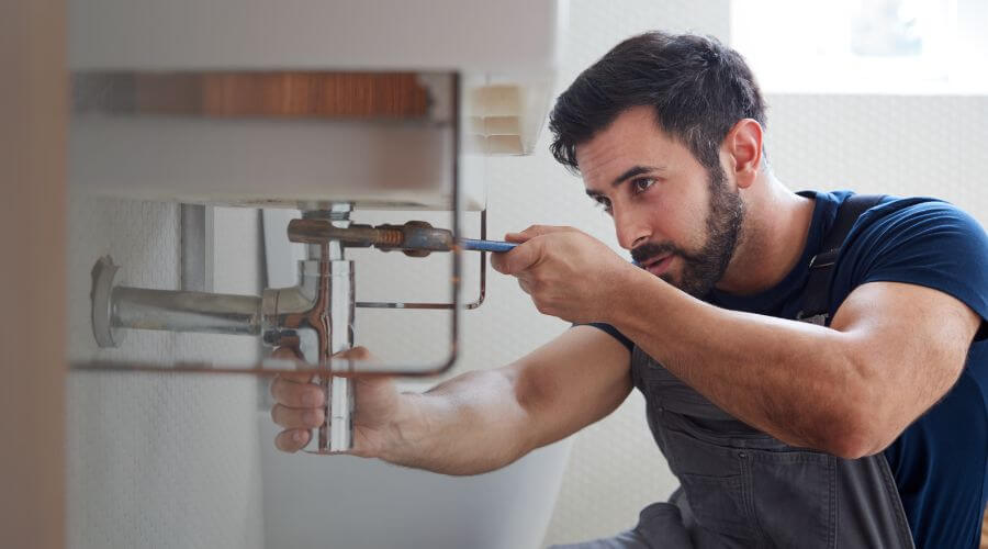 Tankless water heater installation in Fort Wainwright, AK